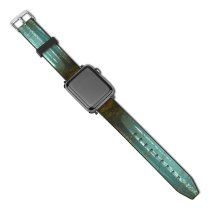 yanfind Watch Strap for Apple Watch Johannes Plenio Forest Fall Autumn Foggy Morning Atmosphere Mist Compatible with iWatch Series 5 4 3 2 1
