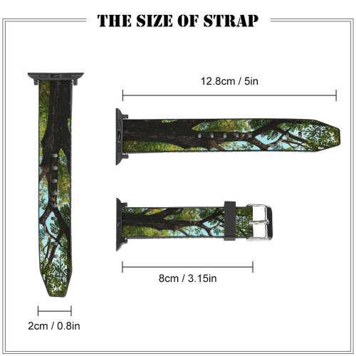 yanfind Watch Strap for Apple Watch Jawa Pictures Tengah Plant Trunk Tree Images Creative Semarang Commons Kota Compatible with iWatch Series 5 4 3 2 1