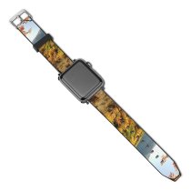 yanfind Watch Strap for Apple Watch Countryside Leaf Plant Domain Trunk Pictures Outdoors Tree Maple Public Images Compatible with iWatch Series 5 4 3 2 1