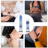 yanfind Watch Strap for Apple Watch Schweiz Lanschaft Aussicht Berge Schnee Mountainous Landforms  Snow Sky Glacial Compatible with iWatch Series 5 4 3 2 1