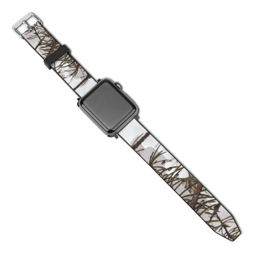 yanfind Watch Strap for Apple Watch Abies Pine Plant Creative Growing Bigger Pictures Grow Tree Smell Garden Compatible with iWatch Series 5 4 3 2 1