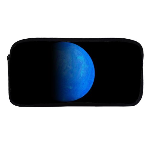 yanfind Pencil Case YHO Daniel Olah Space Black Dark Planet Astronomy Outer Space Zipper Pens Pouch Bag for Student Office School