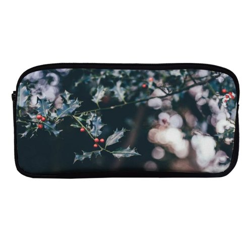 yanfind Pencil Case YHO Images Christmas Flora HQ Pond  Wallpapers Plant Free Winter Pictures Cherry Zipper Pens Pouch Bag for Student Office School