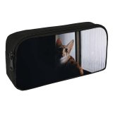 yanfind Pencil Case YHO Lovely Gatinhos Images Pet Manx Public Wallpapers Decor Abyssinian Gold Pictures Exposição Zipper Pens Pouch Bag for Student Office School