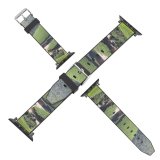 yanfind Watch Strap for Apple Watch Tea Gardens Hill Station Highland Plantation Terrace Landscape Rural Area  Field Compatible with iWatch Series 5 4 3 2 1