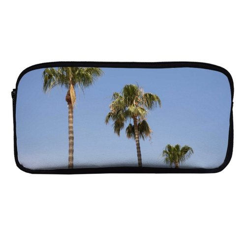 yanfind Pencil Case YHO Images HQ Sky Wallpapers Plant Beach Tropical Travel Tree Beauty Free Palm Zipper Pens Pouch Bag for Student Office School