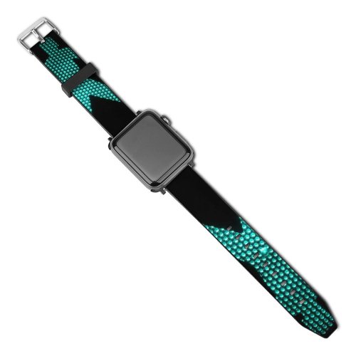 yanfind Watch Strap for Apple Watch Traffic Light Stop Zebra Pilot Signal Lane Passageway Passage Lighting Neon Signaling Compatible with iWatch Series 5 4 3 2 1