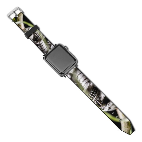 yanfind Watch Strap for Apple Watch Skeleton Skull Plant Free Bee Yoga  Insect Stock Lotus Halloween Compatible with iWatch Series 5 4 3 2 1