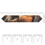 Yanfind Table Runner Blur Fur Nostrils Mane Horse Light Nose Portrait Everyday Dining Wedding Party Holiday Home Decor