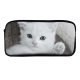 yanfind Pencil Case YHO Lovely Images Wallpapers Grey Pictures Pet Kitten Angora Free Cute Cat Zipper Pens Pouch Bag for Student Office School