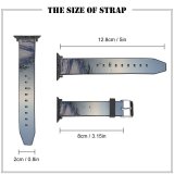 yanfind Watch Strap for Apple Watch Winter Cloud Shore Shore Lake Sky Tree Waterside Horizon Ocean Winter Starnberg Compatible with iWatch Series 5 4 3 2 1