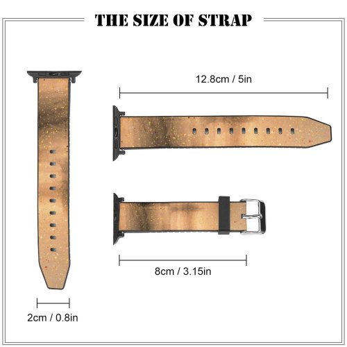 yanfind Watch Strap for Apple Watch Silhouette Vintage Imagination  Mood Abstract Magicalrealism Spiritual Mystic Outdoors Wallpapers Compatible with iWatch Series 5 4 3 2 1