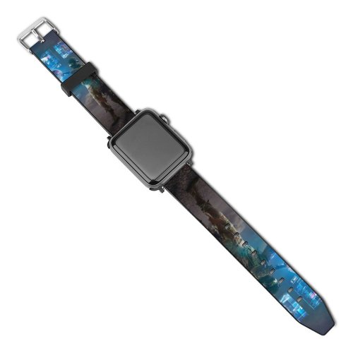 yanfind Watch Strap for Apple Watch Technology Soldiers Virtual Reality VR Experience  Warfare Future Tech Compatible with iWatch Series 5 4 3 2 1
