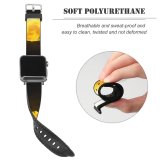 yanfind Watch Strap for Apple Watch Mohamed Saber Fantasy  Night Silhouette Dream Compatible with iWatch Series 5 4 3 2 1