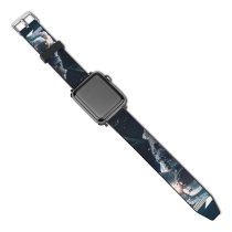 yanfind Watch Strap for Apple Watch Vadim Sadovski Space Astronaut Space Station Laptop SciFi Space Suit Lights Compatible with iWatch Series 5 4 3 2 1