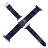 yanfind Watch Strap for Apple Watch Catherine Pearson Abstract Texture Dark Purple Compatible with iWatch Series 5 4 3 2 1