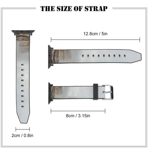 yanfind Watch Strap for Apple Watch Eruption Free Wallpapers Pictures Volcano Outdoors Grey Geyser  Images Compatible with iWatch Series 5 4 3 2 1