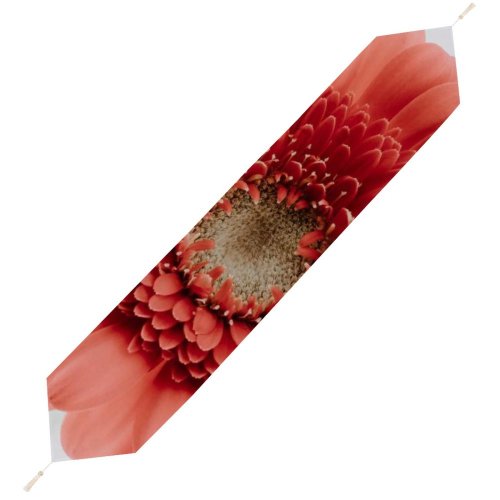 Yanfind Table Runner Paweł Czerwiński Flowers Gerbera Daisy Flower Closeup Macro Blossom Bloom Spring Flower Everyday Dining Wedding Party Holiday Home Decor