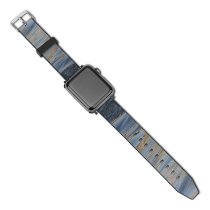 yanfind Watch Strap for Apple Watch Rapid River  Wave Reflection Sky Wind Sea Ocean  Sunlight Compatible with iWatch Series 5 4 3 2 1