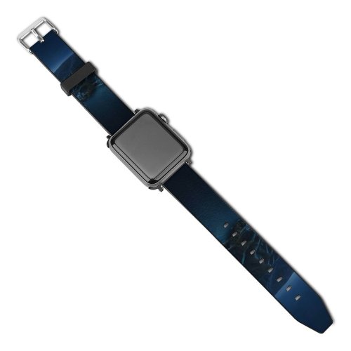 yanfind Watch Strap for Apple Watch Big Sur Mountains Night Dark MacOS Big Sur California Compatible with iWatch Series 5 4 3 2 1