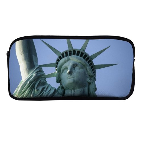 yanfind Pencil Case YHO Images Freedom Sky Wallpapers Free States York Crown America Art Pictures Worship Zipper Pens Pouch Bag for Student Office School