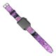 yanfind Watch Strap for Apple Watch Cherry  Trees Purple Flowers Pathway Park Floral Colorful Spring Beautiful Compatible with iWatch Series 5 4 3 2 1
