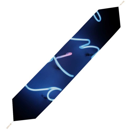Yanfind Table Runner Blogging Dark Design Illuminated Lights Creativity Enjoy Display Neon Today Signage Art Everyday Dining Wedding Party Holiday Home Decor