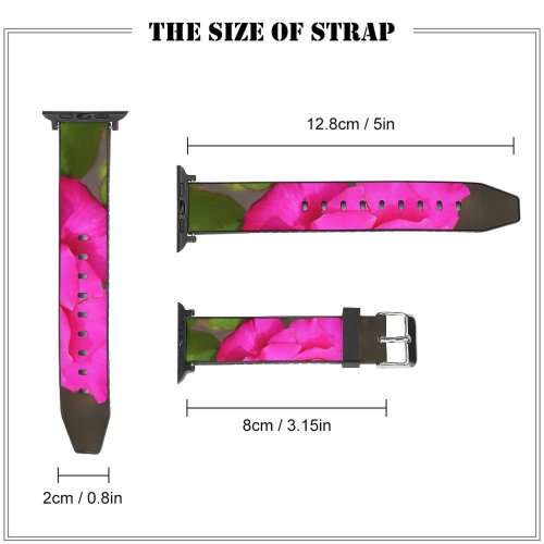 yanfind Watch Strap for Apple Watch Flower Rose Images Wallpapers Free Türkiye Plant Geranium Ankara Petal Pictures Compatible with iWatch Series 5 4 3 2 1