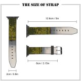 yanfind Watch Strap for Apple Watch Rural Countryside Creative Farm Grassland Outdoors Gilan Field Meadow Images Province Compatible with iWatch Series 5 4 3 2 1