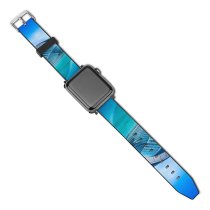 yanfind Watch Strap for Apple Watch William Warby City Sciences Valencia Spain Pool Hour Sky Evening Reflection Compatible with iWatch Series 5 4 3 2 1