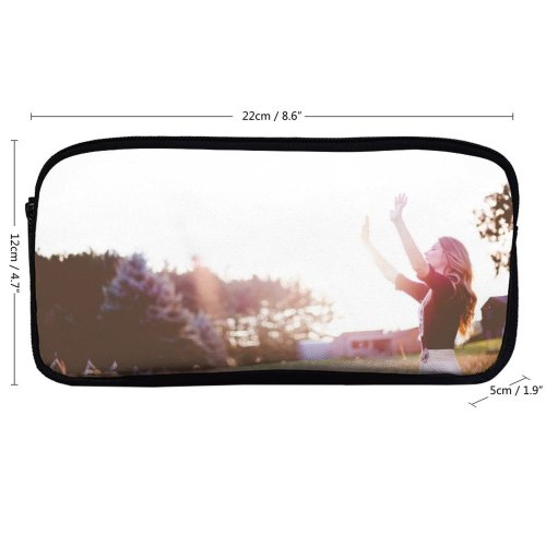 yanfind Pencil Case YHO Images High Stress Flora Relaxed Passionate Grass Wallpapers Prayer Meadow Plant Spirited Zipper Pens Pouch Bag for Student Office School