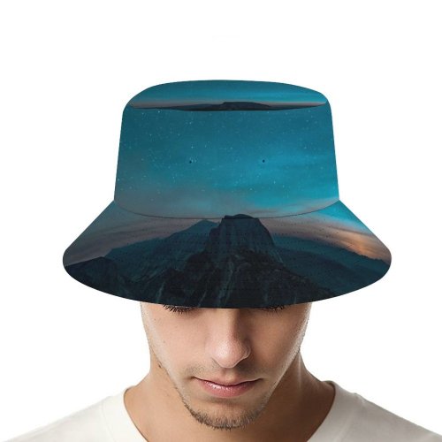yanfind Adult Fisherman's Hat Images Space Night Yosemite Starry HQ Landscape Half Sky Wallpapers Mountain Free Fishing Fisherman Cap Travel Beach Sun protection