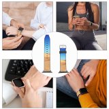 yanfind Watch Strap for Apple Watch Desert Sand Dunes Clear Sky Compatible with iWatch Series 5 4 3 2 1