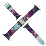 yanfind Watch Strap for Apple Watch Coastline  Pass Road Morning Daylight Scenery MacOS Big Sur IOS Compatible with iWatch Series 5 4 3 2 1