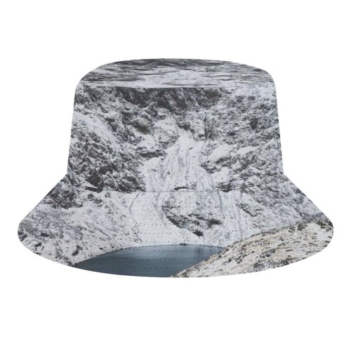 yanfind Adult Fisherman's Hat Images Cliff Glaslyn Fog Mist Alps Snow Wallpapers Lake Mountain Outdoors Rock Fishing Fisherman Cap Travel Beach Sun protection