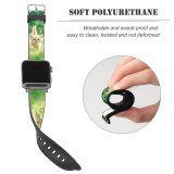 yanfind Watch Strap for Apple Watch Andriyko Podilnyk Kitten Cute Grass Bokeh Baby Cat Compatible with iWatch Series 5 4 3 2 1