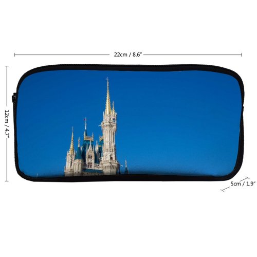 yanfind Pencil Case YHO Images Castle Buena Public Park Lake Architecture Travel States  Magic Orlando Zipper Pens Pouch Bag for Student Office School