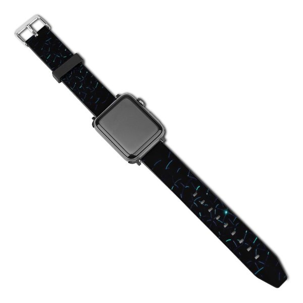 yanfind Watch Strap for Apple Watch Wallpapers Night Magic Lines PNG Abstract Images Light Dark Spirals Compatible with iWatch Series 5 4 3 2 1