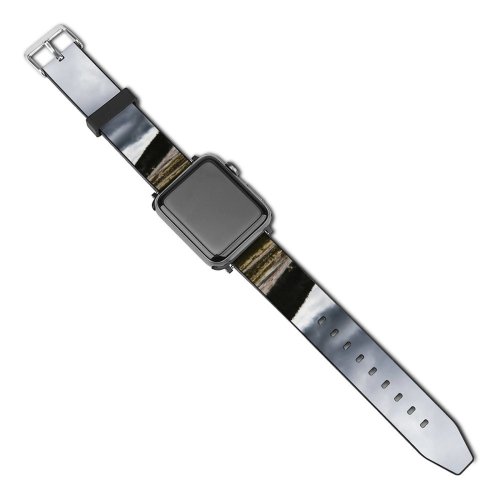 yanfind Watch Strap for Apple Watch Eruption Free Wallpapers Pictures Volcano Outdoors Stock Grey Geyser  Images Compatible with iWatch Series 5 4 3 2 1