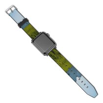 yanfind Watch Strap for Apple Watch Rural Countryside Myanmar Plant Creative Farm Grassland Outdoors (Burma) Grey An Compatible with iWatch Series 5 4 3 2 1