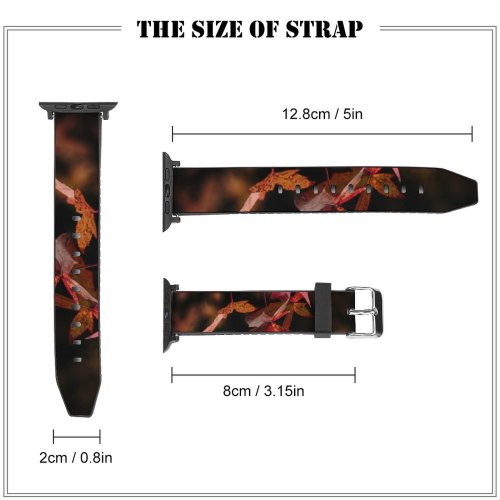 yanfind Watch Strap for Apple Watch Colours Plant Domain Pictures Tree Leaves Maple Public Zealand Autumn Images Compatible with iWatch Series 5 4 3 2 1