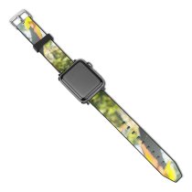 yanfind Watch Strap for Apple Watch Images Sunlight Plant Stock Pictures Leaf Maple Tree Free Compatible with iWatch Series 5 4 3 2 1