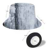 yanfind Adult Fisherman's Hat Images Cliff Fog Mood River Snow Wallpapers Mountain Outdoors Snowy Winter Waterfall Fishing Fisherman Cap Travel Beach Sun protection
