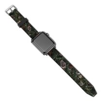 yanfind Watch Strap for Apple Watch Abies Pine Images Conifer Free Plant Pictures Fir Larch Tree Wallpapers Grey Compatible with iWatch Series 5 4 3 2 1