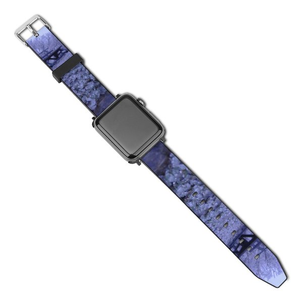 yanfind Watch Strap for Apple Watch Winter Berry Christmas Fruit Woody Vomitoria Plant Flower Flowering Lingonberry Dark Ilex Compatible with iWatch Series 5 4 3 2 1