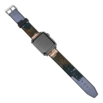 yanfind Watch Strap for Apple Watch Abies National Plant Forest Pictures Winter Canadian Outdoors Stock Grey Snow Compatible with iWatch Series 5 4 3 2 1