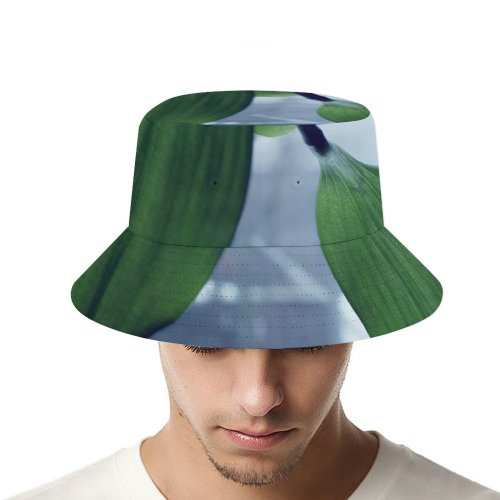 yanfind Adult Fisherman's Hat Winter Solomon's Stem Leaves Plant Valley Petal Flower Flowering Leaf Leaf Lily Fishing Fisherman Cap Travel Beach Sun protection