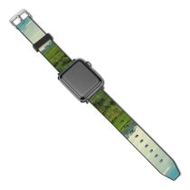 yanfind Watch Strap for Apple Watch Countryside Creative Badung Grassland Outdoors Bali Abiansemal Field Kabupaten Paddy Images Compatible with iWatch Series 5 4 3 2 1