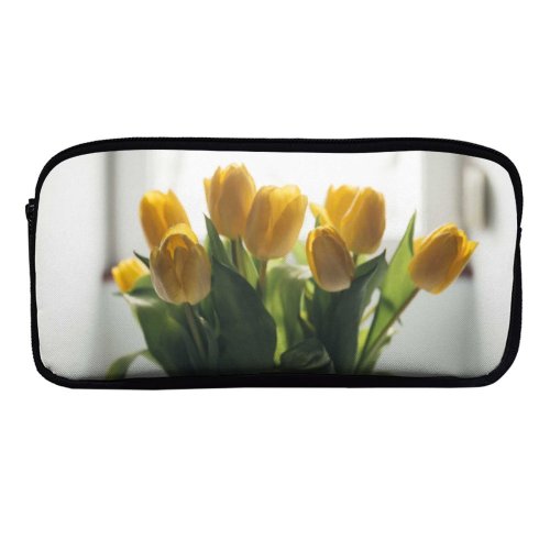 yanfind Pencil Case YHO Images Arrangement Wallpapers Plant Bouquet Floral  Flower Tulips Pictures Spring Tulip Zipper Pens Pouch Bag for Student Office School