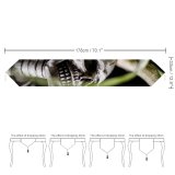 Yanfind Table Runner Skeleton Skull Plant Free Bee Yoga Air Insect Stock Lotus Halloween Everyday Dining Wedding Party Holiday Home Decor